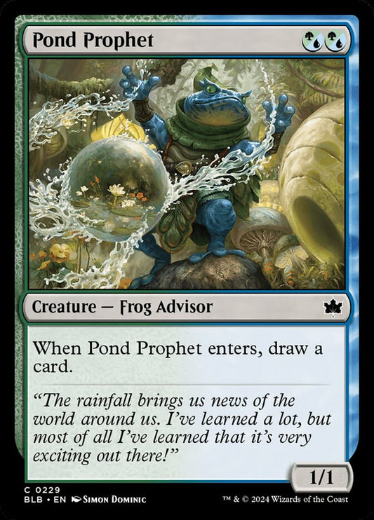 Pond Prophet 229 (Bloomburrow) 
