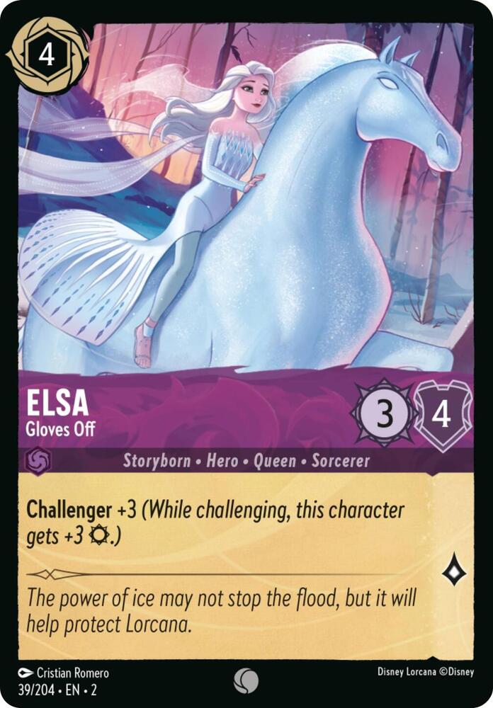 Elsa Gloves Off Errata Version (Rise of the Floodborn) 