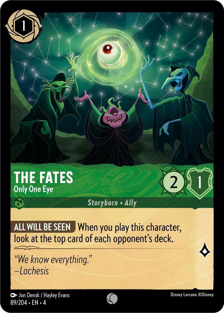The Fates Only One Eye (Ursula's Return) 