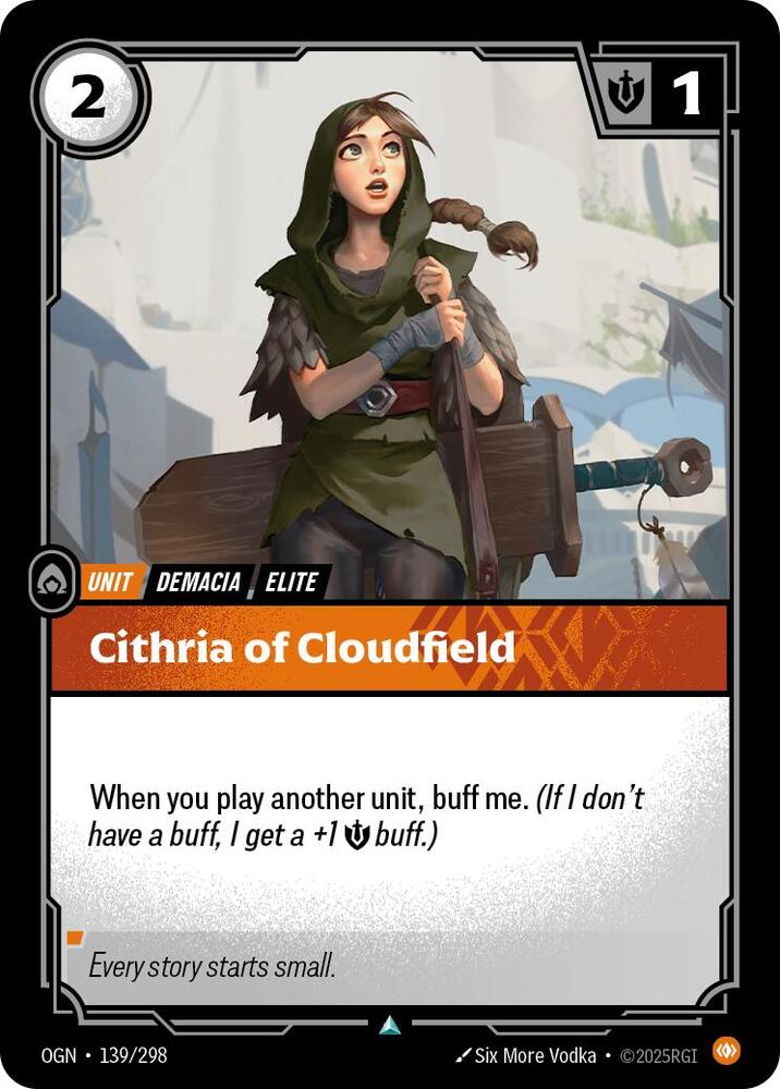 Cithria of Cloudfield 139/298 (Origins)  - Foil