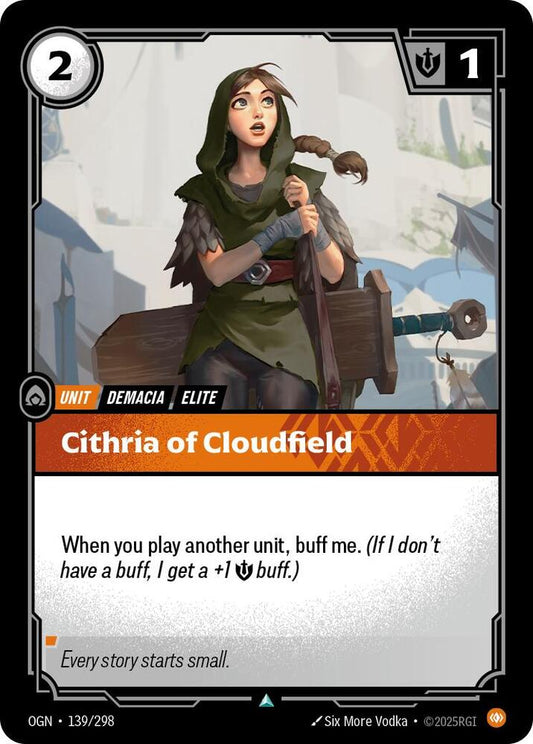 Cithria of Cloudfield 139/298 (Origins)  - Foil