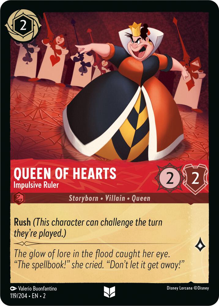 Queen of Hearts Impulsive Ruler (Rise of the Floodborn) 