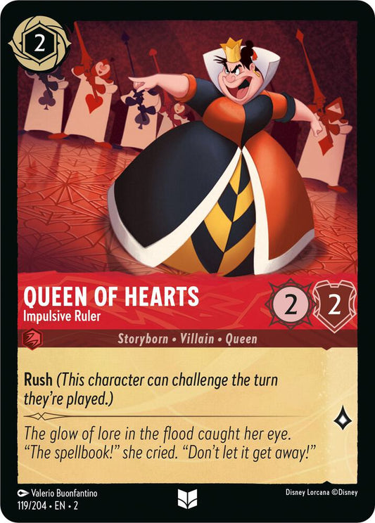 Queen of Hearts Impulsive Ruler (Rise of the Floodborn) 