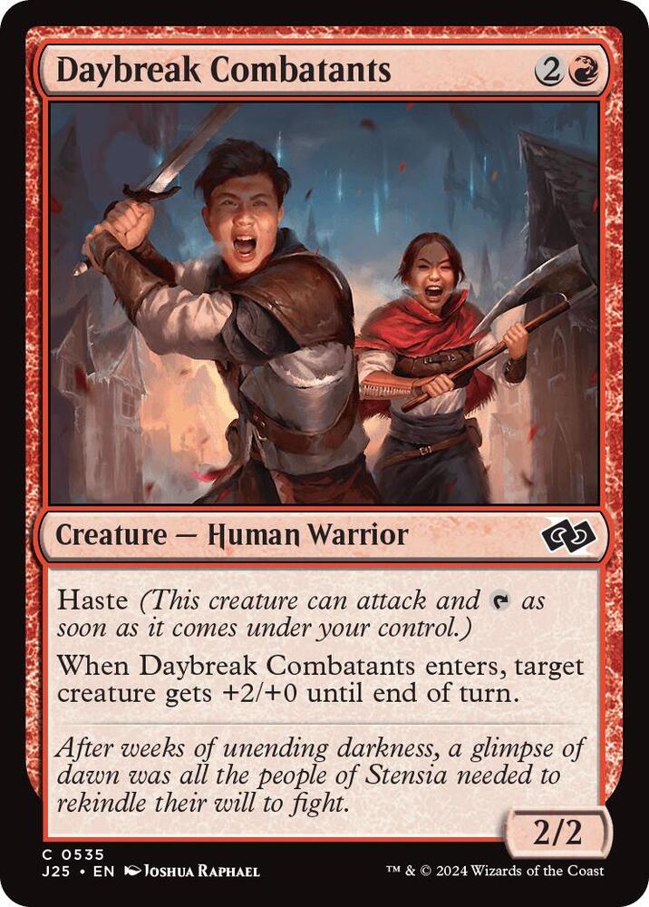 Daybreak Combatants 535/779 (Foundations Jumpstart) 