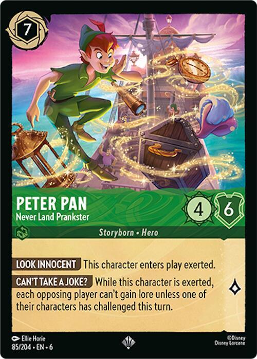 Peter Pan Never Land Prankster (Azurite Sea)  - Cold Foil