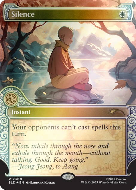 Magic The Gathering Secret Lair: Avatar the Last Airbender One With the Elements [Rainbow Foil Edition]