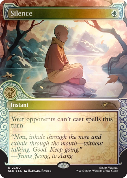 Magic The Gathering Secret Lair: Avatar the Last Airbender One With the Elements [Rainbow Foil Edition]