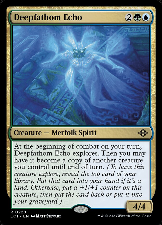 Deepfathom Echo 228/291 (The Lost Caverns of Ixalan) 