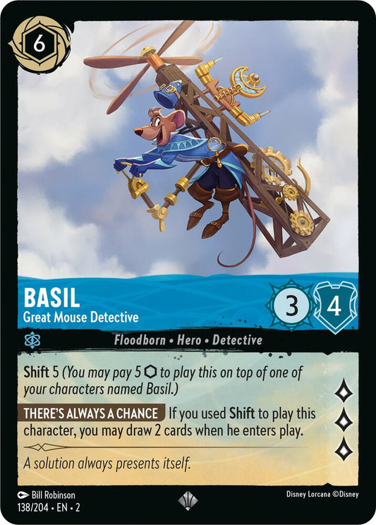 Basil Great Mouse Detective (Rise of the Floodborn) 