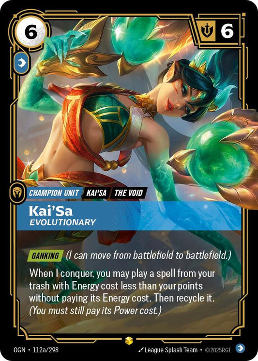 Kai'Sa - Evolutionary 112a/298 (Origins)  - Foil