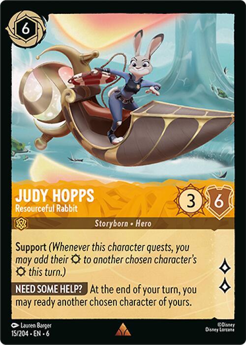 Judy Hopps Resourceful Rabbit (Azurite Sea)  - Cold Foil