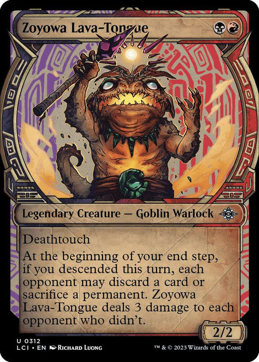 Zoyowa, Lava-Tongue 312/291 (The Lost Caverns of Ixalan)  - Showcase