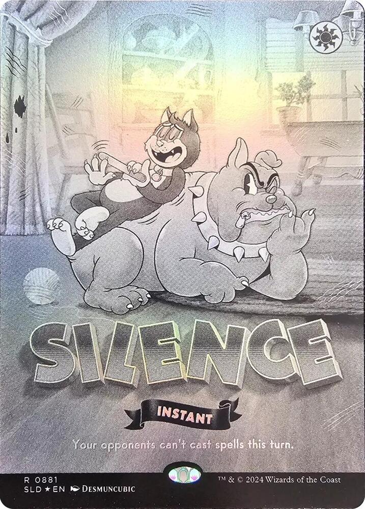 Silence 881 (Secret Lair Drop Series)  - Borderless Foil