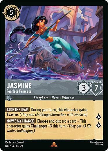 Jasmine Fearless Princess (Fabled)  - Cold Foil