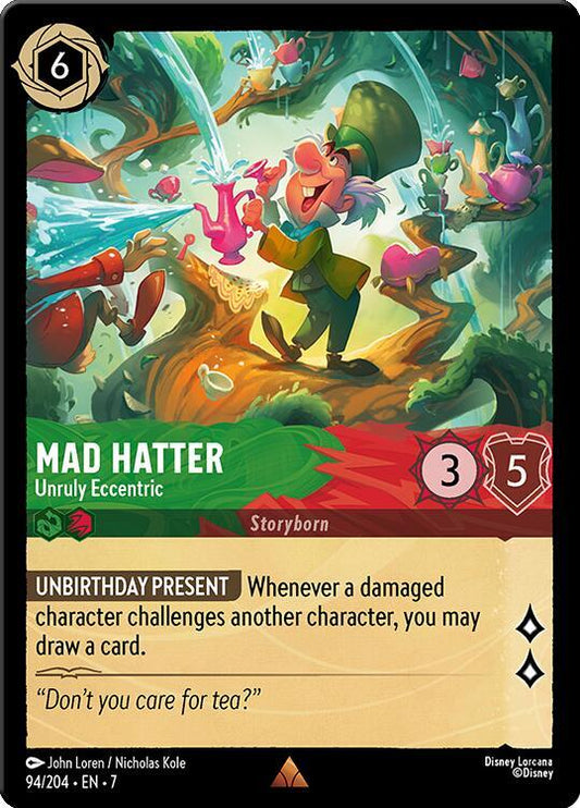 Mad Hatter Unruly Eccentric (Archazia's Island)  - Cold Foil