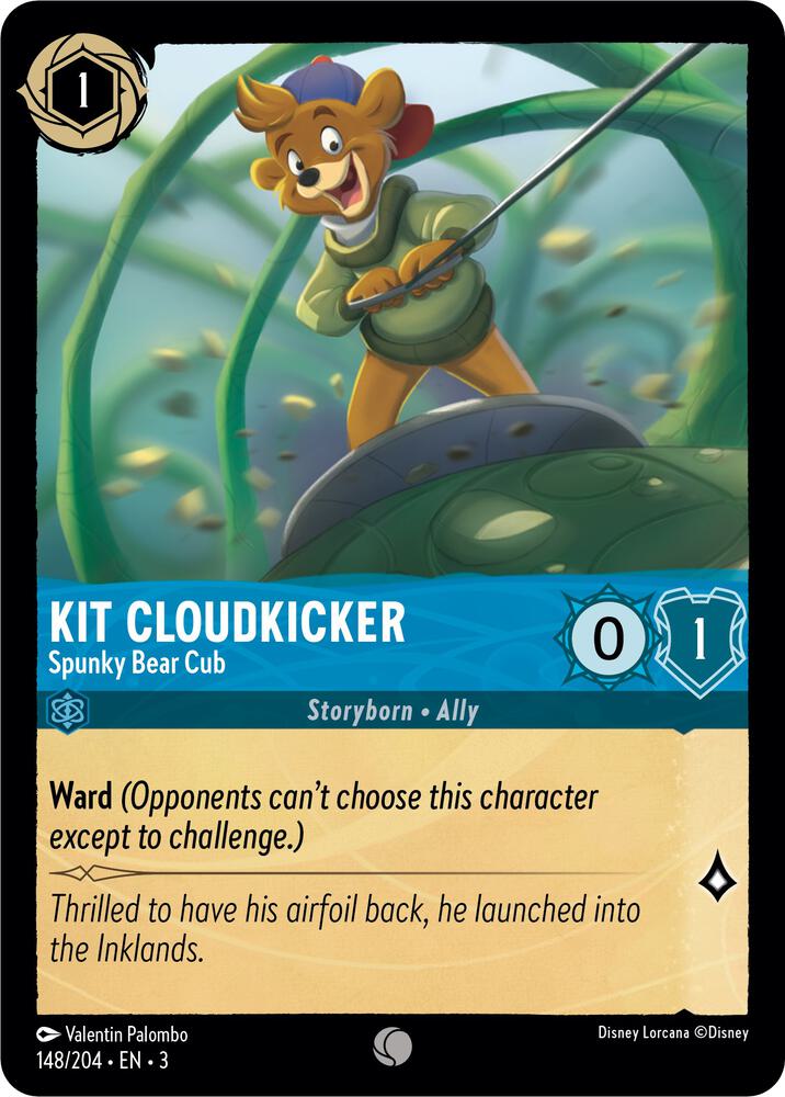 Kit Cloudkicker Spunky Bear Cub (Into the Inklands) 