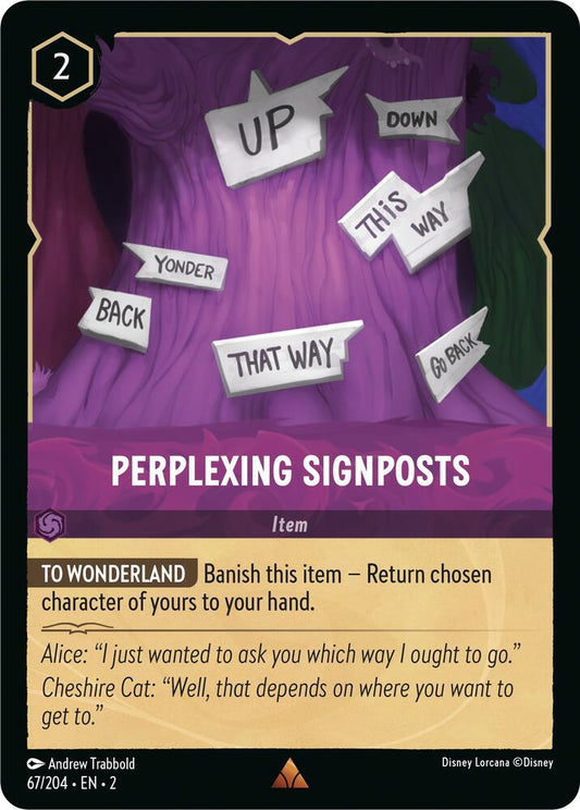 Perplexing Signposts (Rise of the Floodborn) 