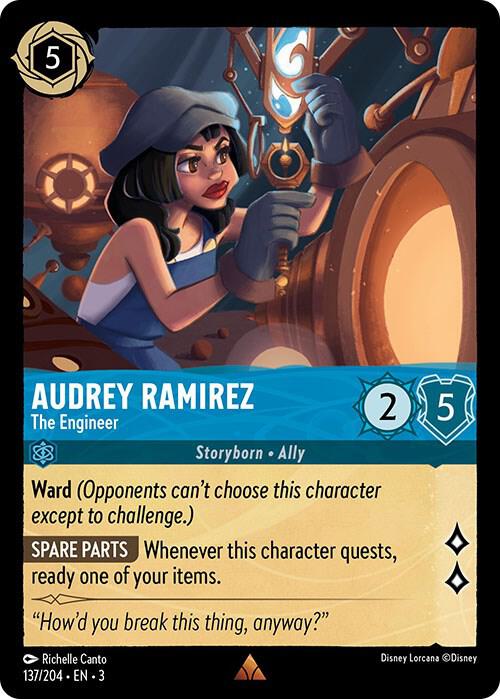 Audrey Ramirez The Engineer (Into the Inklands) 
