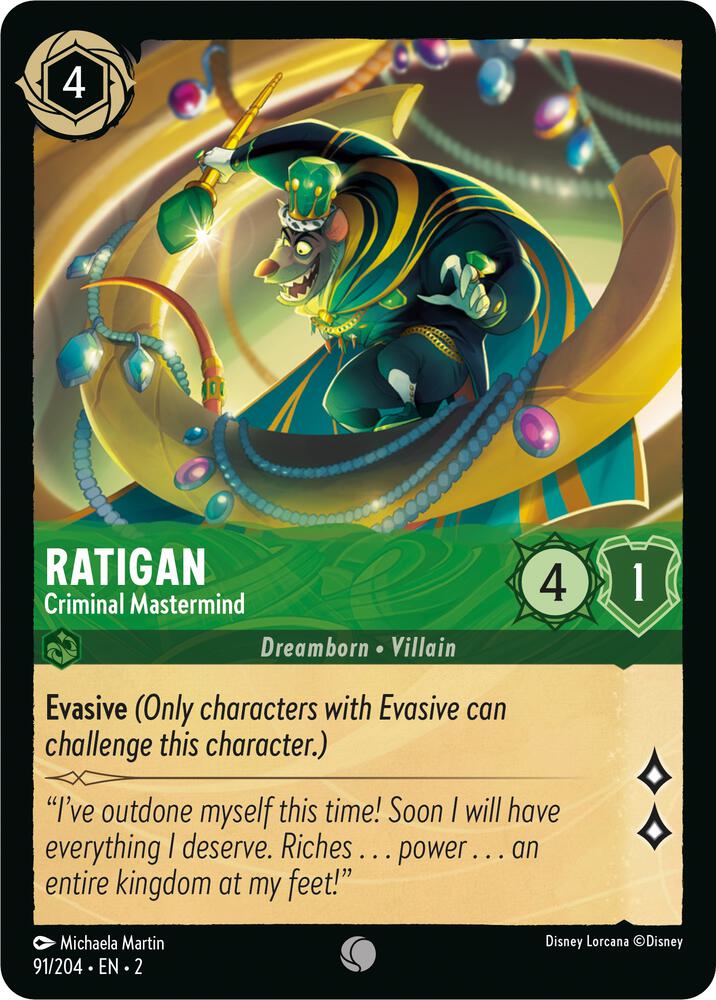Ratigan Criminal Mastermind (Rise of the Floodborn) 