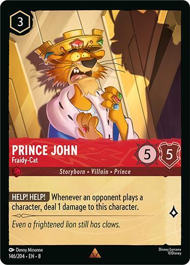 Prince John Fraidy Cat (Reign of Jafar) 