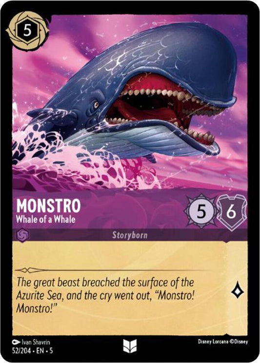 Monstro Whale of a Whale (Shimmering Skies) 