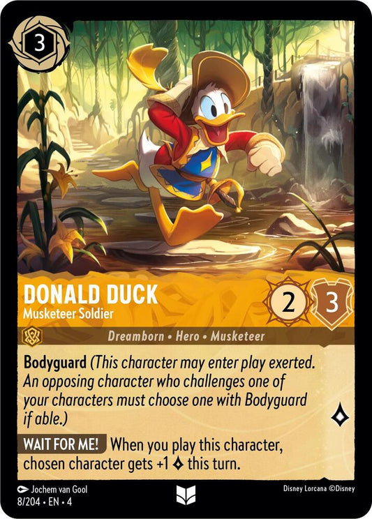 Donald Duck Musketeer Soldier (Ursula's Return) 