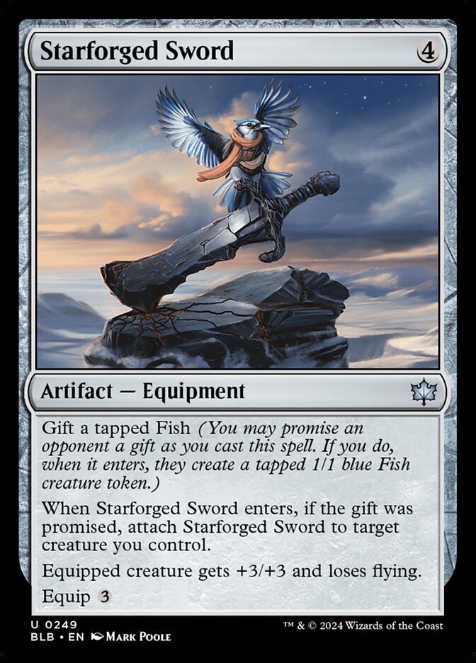 Starforged Sword 249 (Bloomburrow) 