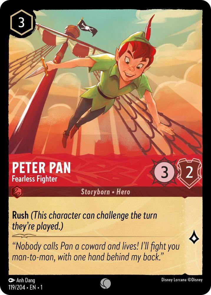 Peter Pan Fearless Fighter (The First Chapter) 