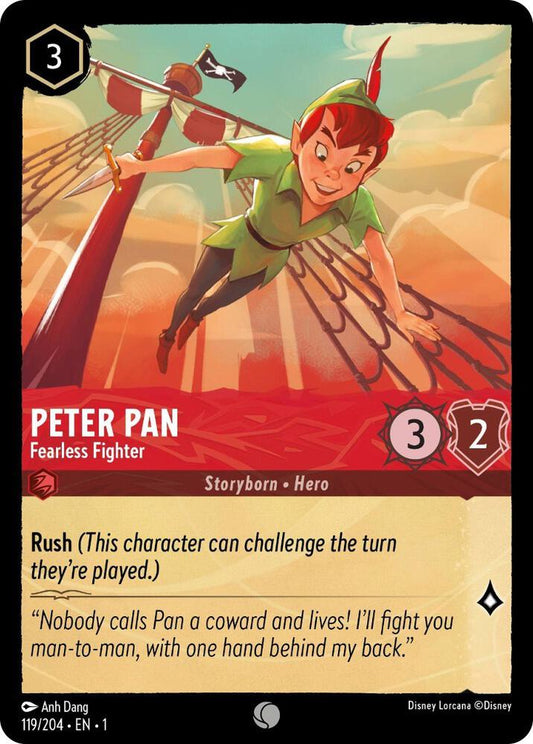 Peter Pan Fearless Fighter (The First Chapter) 