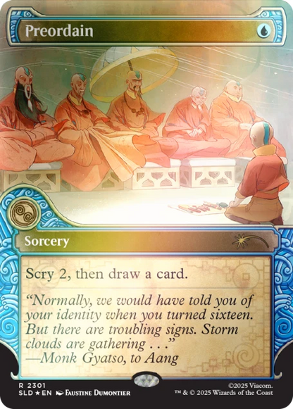 Magic The Gathering Secret Lair: Avatar the Last Airbender One With the Elements [Rainbow Foil Edition]