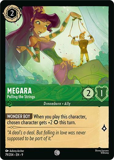 Megara Pulling the Strings (Fabled)  - Cold Foil