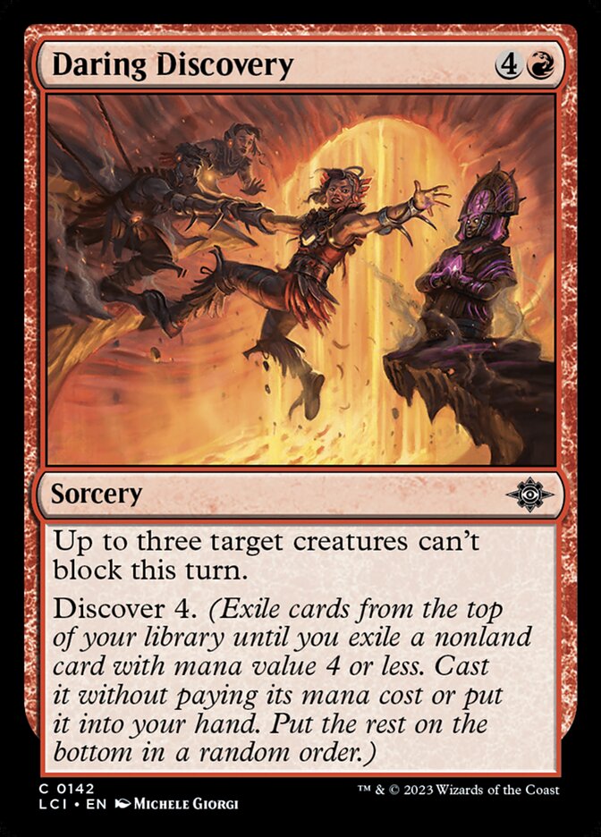 Daring Discovery 142/291 (The Lost Caverns of Ixalan) 