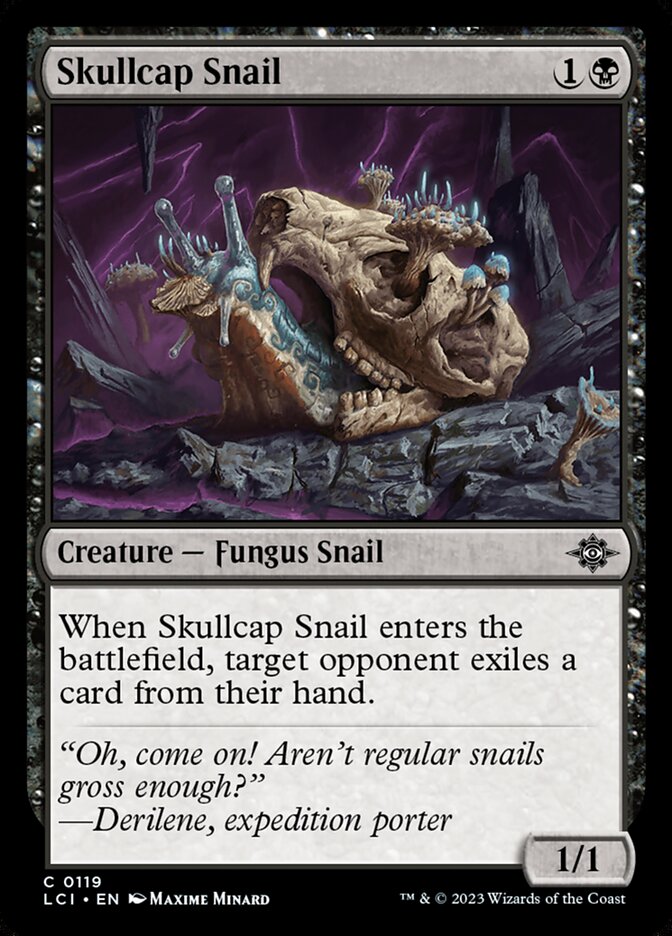 Skullcap Snail 119 (The Lost Caverns of Ixalan) 
