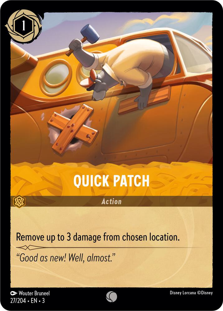 Quick Patch (Into the Inklands)  - Cold Foil