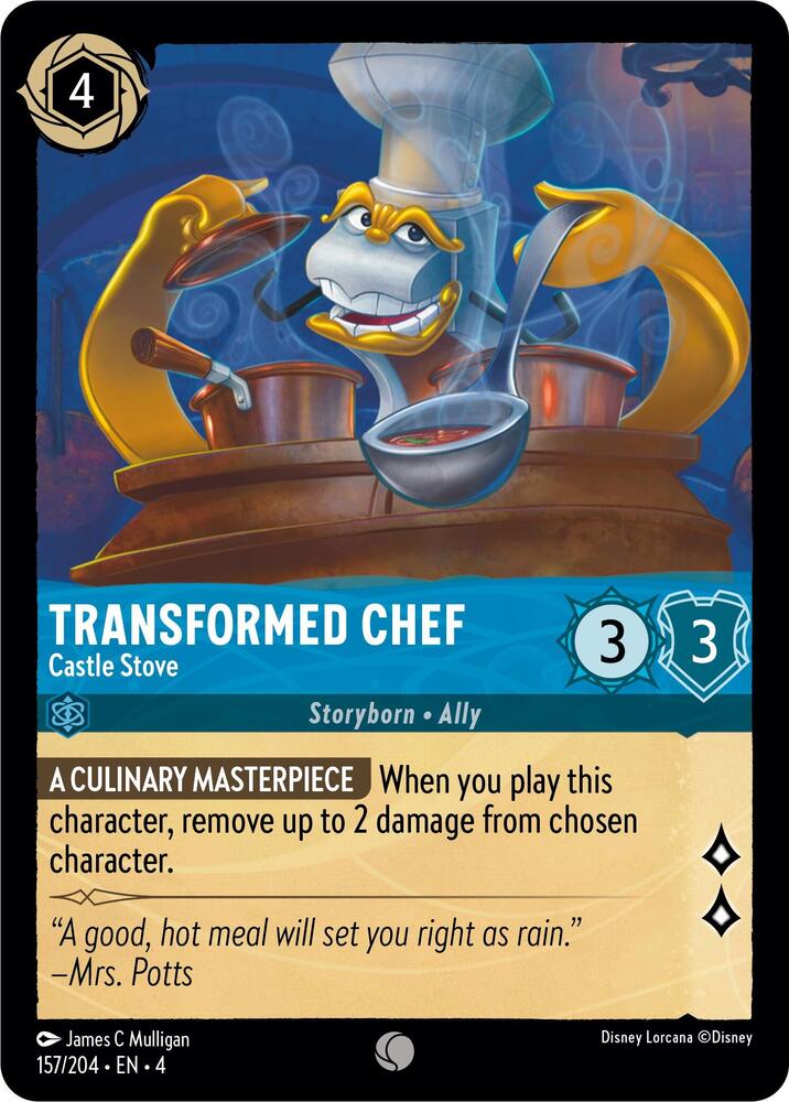 Transformed Chef Castle Stove (Ursula's Return) 