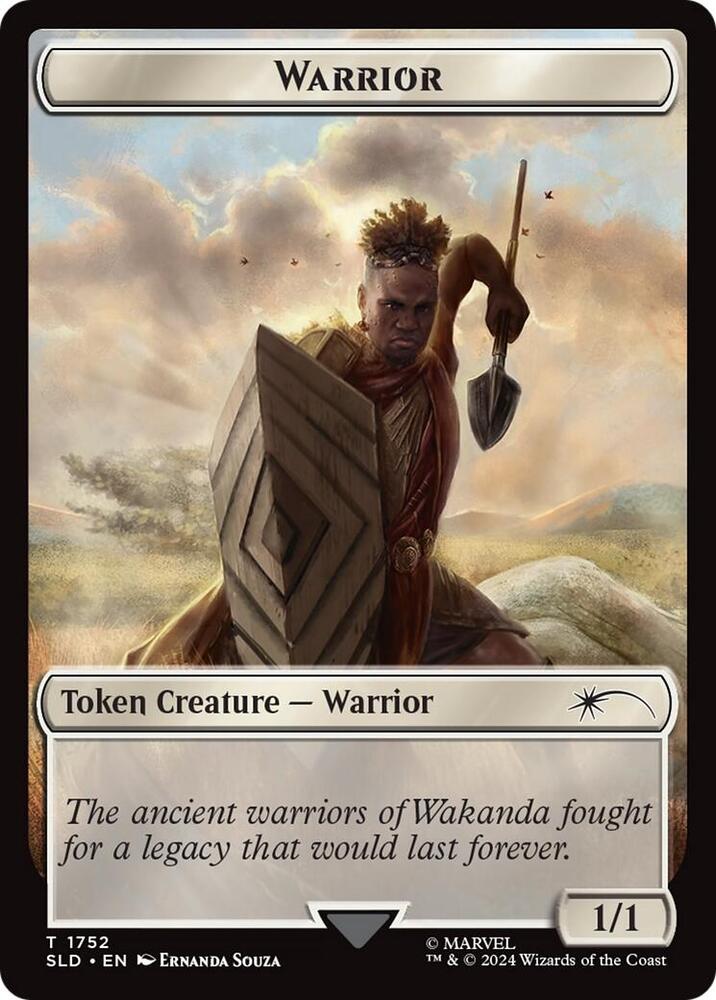 Warrior 1752 (Secret Lair Drop Series)  - Rainbow Foil