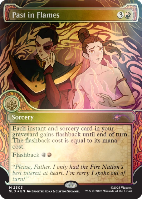 Magic The Gathering Secret Lair: Avatar the Last Airbender One With the Elements [Rainbow Foil Edition]