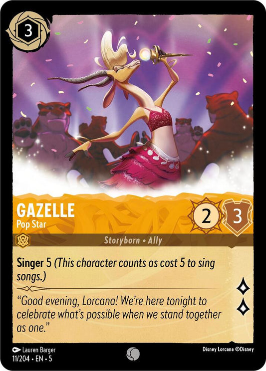 Gazelle Pop Star (Shimmering Skies) 