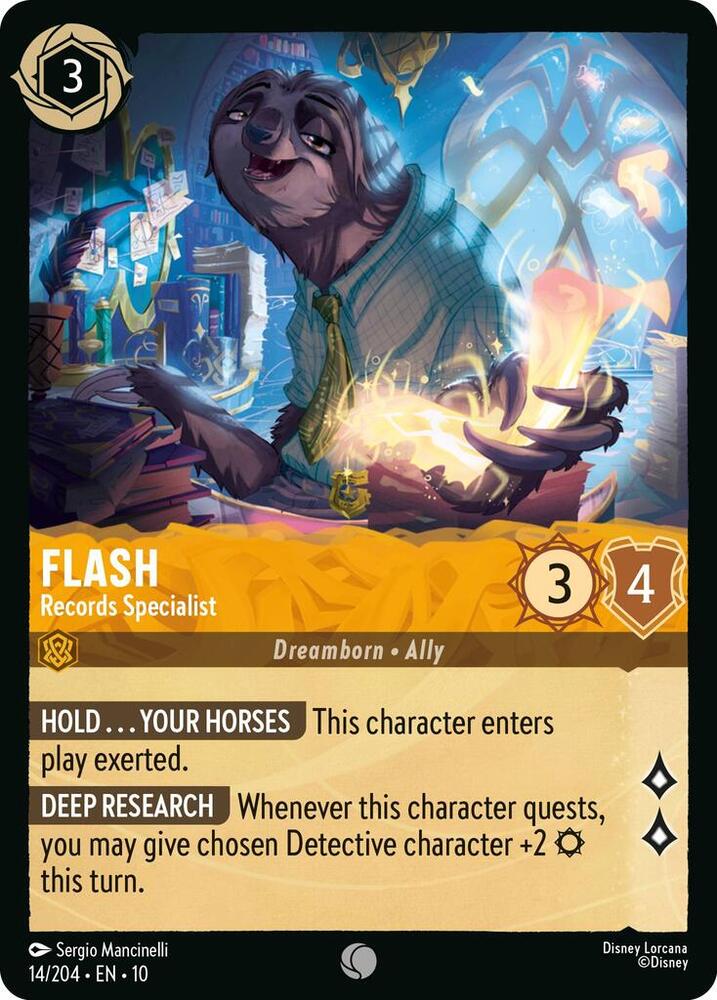 Flash Records Specialist (Whispers in the Well)  - Cold Foil