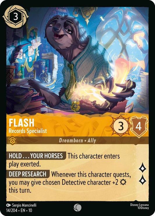Flash Records Specialist (Whispers in the Well)  - Cold Foil