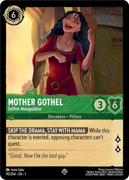 Mother Gothel Selfish Manipulator (The First Chapter) 
