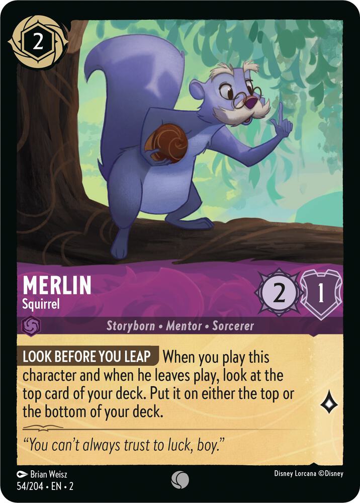 Merlin Squirrel (Rise of the Floodborn)  - Cold Foil