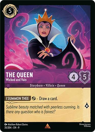 The Queen Wicked and Vain (Fabled)  - Cold Foil