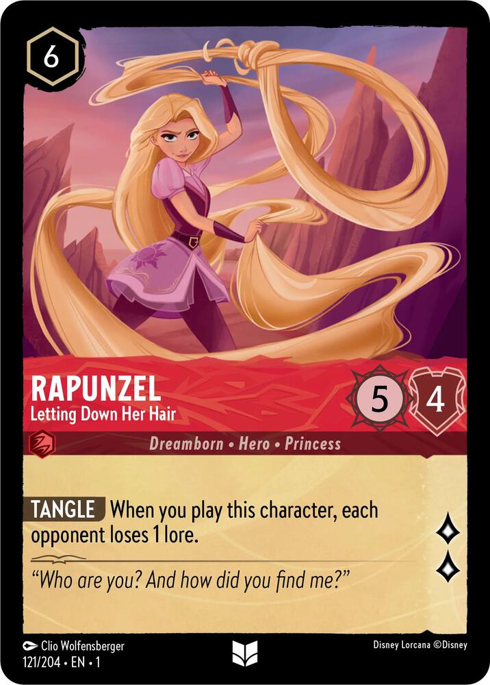 Rapunzel Letting Down Her Hair (The First Chapter) 