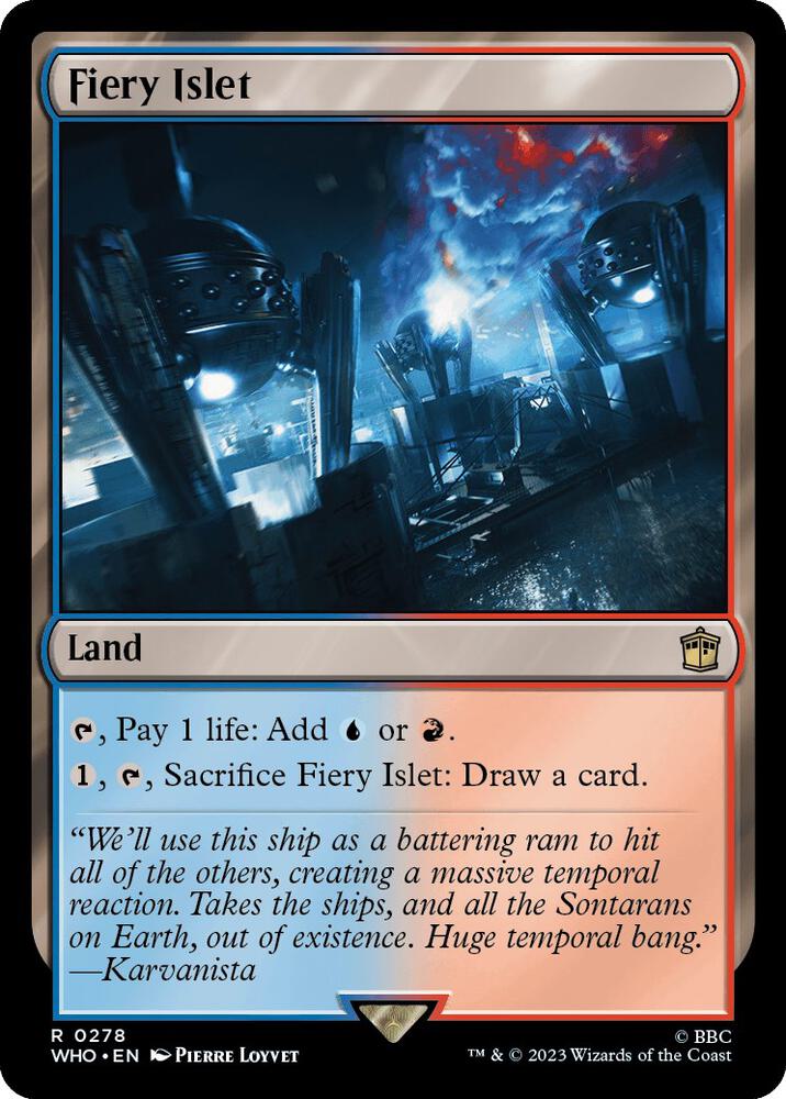 Fiery Islet 278/331 (Universes Beyond: Doctor Who)  - Foil