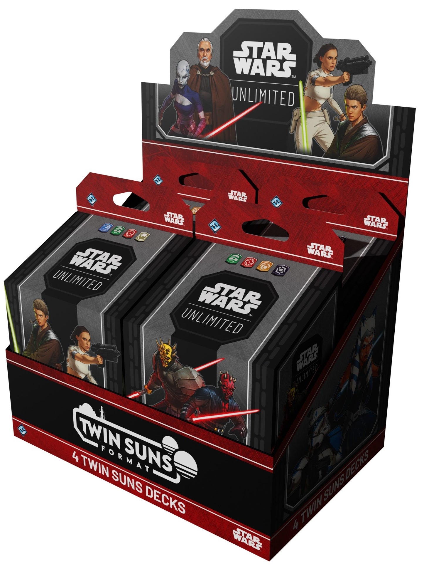 Star Wars Unlimited - Twin Suns Deck Bundle (4 decks)