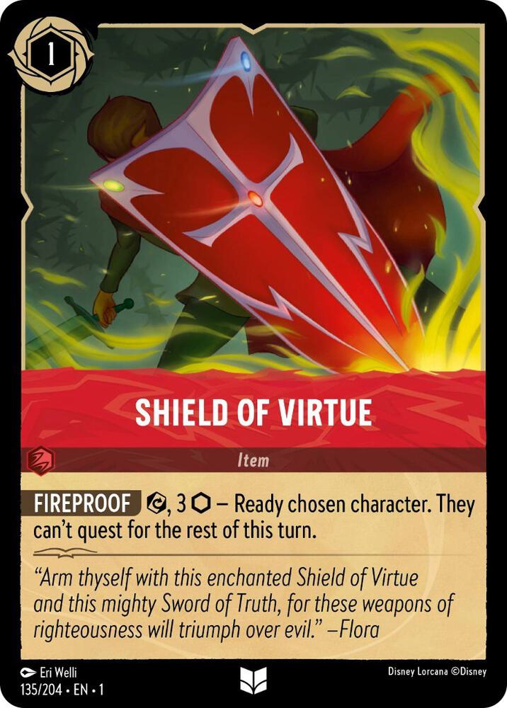 Shield of Virtue (The First Chapter)  - Cold Foil