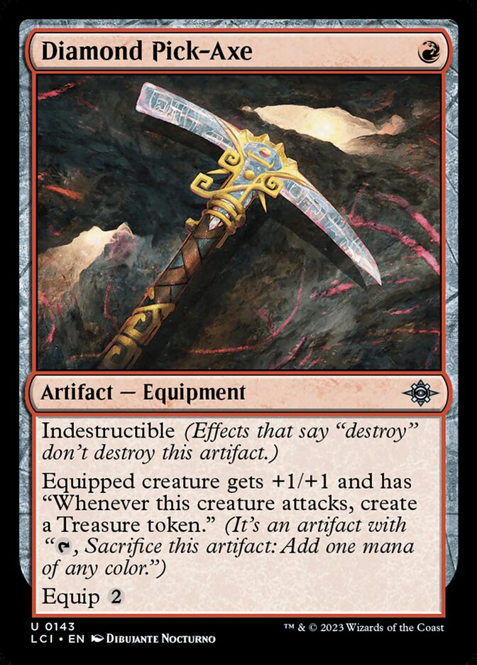 Diamond Pick-Axe 143/291 (The Lost Caverns of Ixalan) 