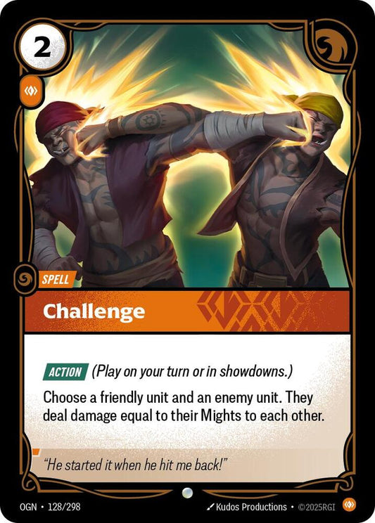 Challenge 128/298 (Origins)  - Foil