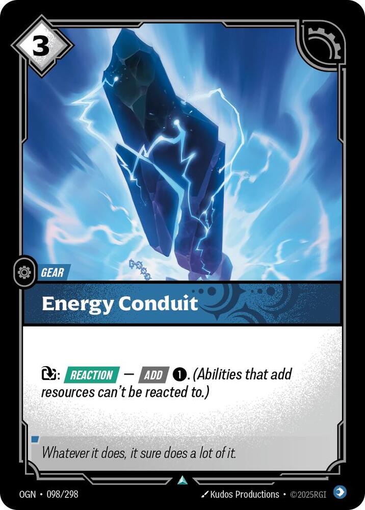 Energy Conduit 098/298 (Origins)  - Foil